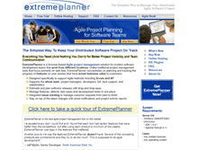Tablet Screenshot of extremeplanner.com